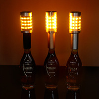 Bouteilles lumineuses LED multicolores au design moderne pour bars et discothèques, rechargeables, stroboscopes lumineux pour bouteilles de vin