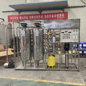 Machine <span class=keywords><strong>à</strong></span> osmose inverse sans sel de taille industrielle, dessalement de l'<span class=keywords><strong>eau</strong></span> salée pour les hôtels, 1000 L/heure, affichage numérique 1 an, boîte de vitesses - Product Image 5