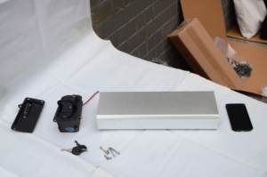 Boîtier de batterie pour vélo électrique ALX009, design invisible, aluminium argenté, conteneur vide, faible MOQ, moulage personnalisé pour les nouveaux modèles de vélos électriques - Product Image 5