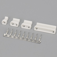 Conector de Cable de Crimpado de 1.25 mm, Adaptador de Conector de Terminal de Cableado SMT para PCB, Carcasa de Plástico, Adaptador de Terminal de Acoplamiento Aéreo