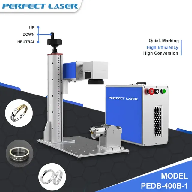Perfect Laser Automatic Mobile Metal Steel Optical Fiber Optic Laser Logo Printing Engraving Marking Engravers Marker Machines