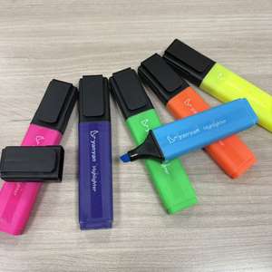 Marcadores Fluorescentes Jumbo de Punta Cuadrada, Colores <span class=keywords><strong>Pastel</strong></span> Brillantes, <span class=keywords><strong>Amarillo</strong></span>, Naranja, Rosa, Morado, Verde, Azul - Set - Product Image 5