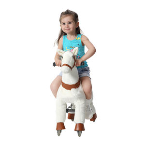 Niños paseo en caballo juguete mecánico parque infantil caminar Pony caballo Animal para niños - Product Image 6