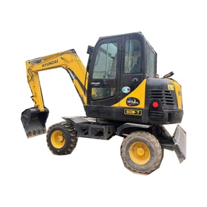 Excavatrice Automatique Multifonction d'Occasion Pas Chère HYUNDAI Crawler 60W-9 de Qualité - Product Image 1