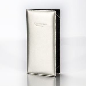 Venta al por mayor de cuero Bill Clip billete Clip <span class=keywords><strong>cajero</strong></span> Clip plegable menú cubierta personalizada PU cuero menú cubierta - Product Image 4