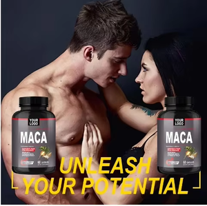 Capsules de racine de Maca de marque privée en vente chaude 90 unités Booster d'énergie naturelle Supplément puissant pour homme - Product Image 5