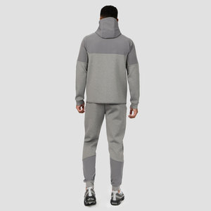 <span class=keywords><strong>Tuta</strong></span> da <span class=keywords><strong>Uomo</strong></span> Personalizzata Invernale in Pile Due Pezzi con Cappuccio, Modello Aderente per Palestra, Fitness, Allenamento e Jogging - Product Image 2