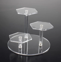 Présentoir acrylique transparent pour personnage d'anime décoratif pour dessert de gâteau post-parfum-Nouveau produit