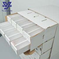 Armoire de rangement pour blocs de paraffine en papier de grande capacité pour table d'histologie