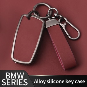 Usine en gros nouveau produit clé coque étui en cuir clé de voiture couverture métal clé protecteur pour <span class=keywords><strong>BMW</strong></span> série 2 accessoires clés - Product Image 2