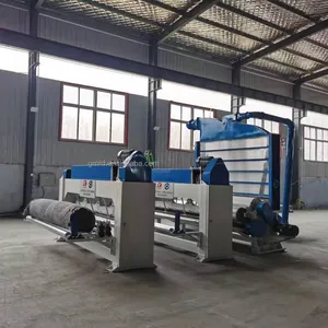 Low speed felt textile waste machine for making geotextiles making machine
