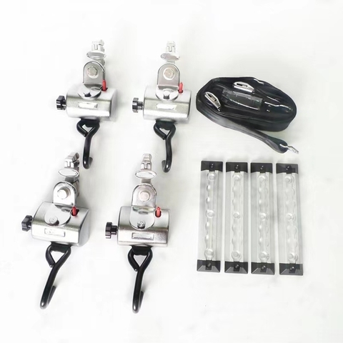 Car Modified Interior Accessories Are Wheelchair Fixing Devices Installed for the Convenience of Wheelchair Users.