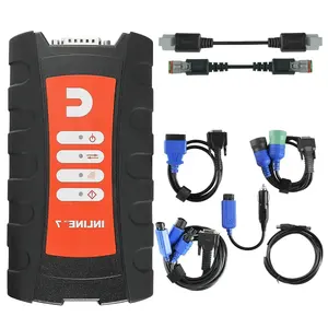 INLINE 7 V8.7 Data Link Adapter Diagnostic Detector Engine Scan Heavy Duty Truck Fault Diagnostic Instrument <strong>Tool</strong> for <strong>Cummins</strong> - Product Image 1