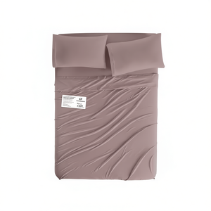 Set di Lenzuola VIANNEY HOME SHEETS, Matrimoniale 212x255 Cm, in Cotone Traspirante Tinta Unita per Uso Domestico - Product Image 1