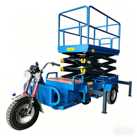 Tricycle Électrique de Chantier 4m 6m 8m 10m 12m 14m 16m, Capacité 300kg 500kg, Vente Directe Usine pour Travaux Routiers Municipaux
