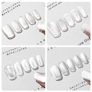 JTING Effet Unique 4 Couleurs Universel Argent Clair de Lune Vernis à Ongles Gel Magnétique Effet Œil de Chat Diamant Cristal - Product Image 5