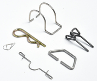 Ressort sur mesure de haute précision usiné CNC, ressort de forme spéciale, produit de pliage de fil en Nitinol, acier inoxydable, acier au carbone