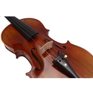 Seasound usine fait à la main de haute qualité 4 cordes allemand flamme <span class=keywords><strong>violon</strong></span> JYV03 ébène arc épicéa visage érable dos/côté prix usine - Product Image 3