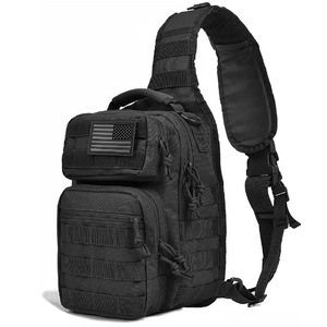 Tactical <b>Shoulder</b> Sling Pack Assault Sling Bag <b>One</b> <b>Shoulder</b> Knapsack Bag Practical Customized Outdoor Tactical - Product Image 1