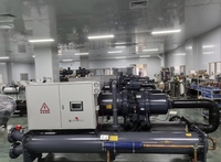 Refroidisseur industriel R410A à engrenages, compresseur haute efficacité, pompe à moteur, contrôle numérique intelligent automatique, éco-responsable et économe en énergie