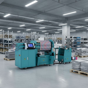 Small Warping Machine Warp Beaming Equipment Beam Warping Instrument Winding Machine - Product Image 3