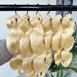 Fournisseur en gros de mèches de cheveux humains ondulés 613 pour les revendeurs de cheveux et les salons - Product Image 4