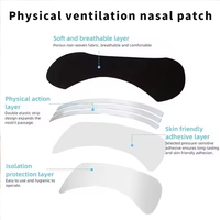 Bandes nasales anti-ronflement à prix d'usine, aides respiratoires nasales de nuit, patchs adhésifs flexibles pour le sommeil