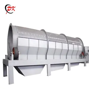High Quality Gold Coal Soil Gravel Compost Rotary Trommel Screen Automatic Screening Machine