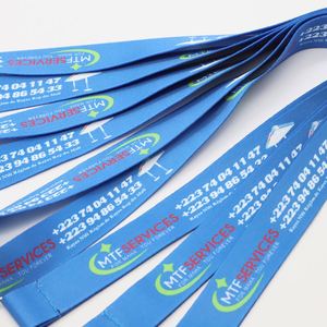 Cordones Personalizados de Poliéster Sublimado, Porta Tarjetas de Identificación para Personal Corporativo, Cordón para Eventos y Ferias Comerciales, Cordón para el Cuello con Marca - Product Image 4