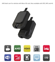 Rastreador GPS 4G LTE con doble lente para gestión de flotas, sistema de cámara de salpicadero de vehículos, monitoreo de seguridad mejorado para flotas de camiones y taxis, 1 año