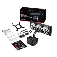 Refroidisseur liquide pour processeur ROG Ryuo IV SLC 360 ARGB 360 mm AIO avec écran AMOLED 2K de 6,67 pouces, compatible avec les boîtiers d'ordinateur de jeu à vision directe