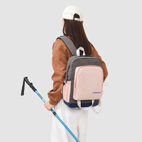 Sac à dos scolaire en nylon grande capacité, sac pour ordinateur portable unisexe, sac à dos de voyage, sac à dos résistant à l'usure