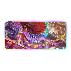 Коврик для мыши с рисунком, Неопреновый резиновый водонепроницаемый игровой коврик для мыши со светодиодной подсветкой, RGB, размер XL, XXL, <span class=keywords><strong>XXXL</strong></span>, с пользовательским дизайном - Product Image 5