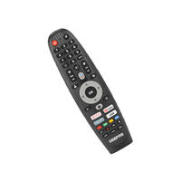 Télécommande GEEPAS 45 touches OEM ODM de l'usine Hostrong, compatible avec les téléviseurs intelligents LED LCD HDTV, personnalisation possible