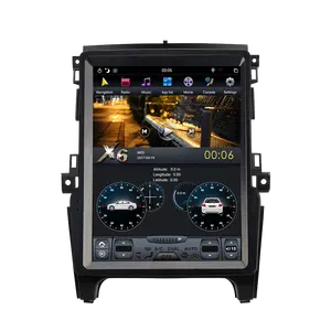 12.1 포드 레인저 2015-2020 안드로이드 9.0 4 + 128 수직 화면 테슬라 라디오 자동차 GPS 네비게이션 헤드 유닛 멀티미디어 플레이어 테이프