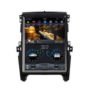 12,1 para Ford Ranger Ford 2015-2020 <span class=keywords><strong>Android</strong></span> 9,0 4 + 128 de pantalla Vertical Tesla Radio navegación GPS del coche de la unidad reproductor Multimedia cinta - Product Image 1