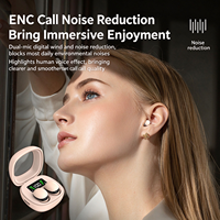 Mini écouteurs TWS ANC sans fil intra-auriculaires étanches IPX6 avec affichage numérique et faible latence