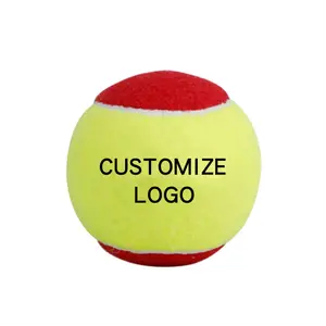 Детский мяч для тенниса Этап 3 диаметр 75 мм мягкий медленный скорость детский теннис мяч 25% низкое давление теннис Добро пожаловать пользовательские цвета и упаковка