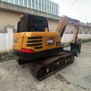รถขุดตีนตะขาบ SANY SY60C มือสอง รถขุดไฮดรอลิกขนาดกะทัดรัด มีสินค้าในสต็อกพร้อมขาย - Product Image 1