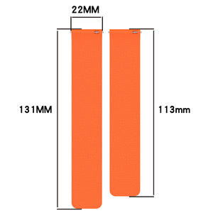 Correa Deportiva de Silicona HYX de Lujo de 18mm 20mm 22mm para Reloj 7 6 5pro 40mm <span class=keywords><strong>Amazfit</strong></span> para GT5/4 41 46mm Sin Hebilla - Product Image 6