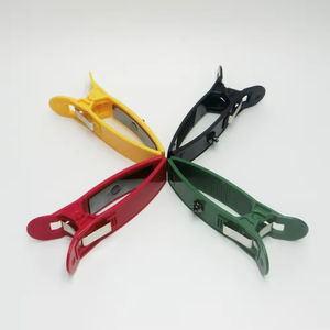 Pinces pour membres adultes mâles/femelles, électrodes plaquées nickel, adaptateur 3 mm/4 mm, 4 pièces/boîte pour appareils ECG - Product Image 5