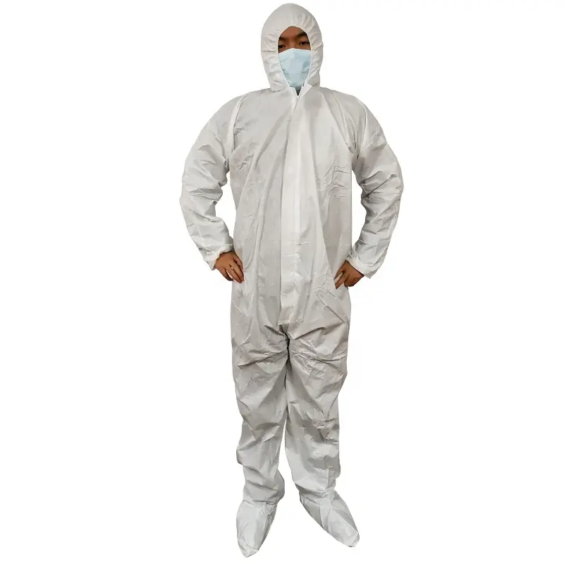 Industrial Disposable Coverall Safety Isolation Clothing Suit isolation Coverall Workwear