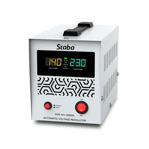 Stabilizer 230/220V AC 1000W/1000VA Single Phase Digital Power Automatic Voltage Stabilizer