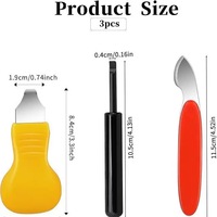 Juego de Herramientas para Abrir Tapas Traseras de Relojes de Goma y Plástico, Herramienta para Remover Cajas, Cuchillo y Palanca para Reparación de Relojes