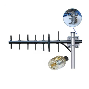 เสาอากาศภายนอก <span class=keywords><strong>890</strong></span>-960MHz แบบ 7 องค์ประกอบ 10dBi เชื่อมต่อเต็มรูปแบบ GSM Yagi โพลาไรเซชันแนวตั้ง สำหรับโทรศัพท์มือถือ - Product Image 1