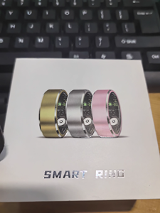 R5 Smart <b>Ring</b> <b>Titanium</b> BT for <b>Men</b> Women Couple Phone With Fitness Sleep Health Tracker Monitor Synchronous APP EcTri Smart <b>Ring</b> - Product Image 2