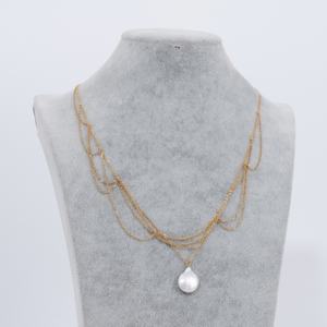 Colliers sexy plaqués or 18 carats, accessoires de bijoux pour fête d'anniversaire, acier inoxydable, tendance pour femmes - Product Image 5