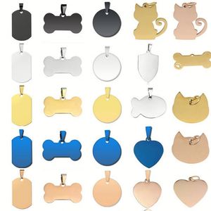Edelstahl Haustier Individuelle Laser-Namensanhänger Hundemarke - Product Image 4