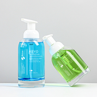Offre Spéciale 250ml 350ml bouteille en mousse de verre emballage hôtel lavage des mains bouteille verre savon liquide conteneur emballage de nettoyage personnel
