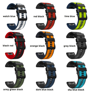 Correas de repuesto para reloj Garmin Fenix, pulsera deportiva de silicona de 22mm y 26mm, venta directa de fábrica - Product Image 2